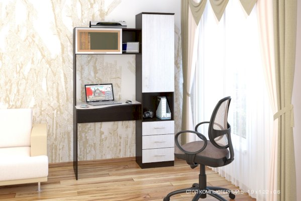 Компьютерный стол 5 (Астрид-Мебель)